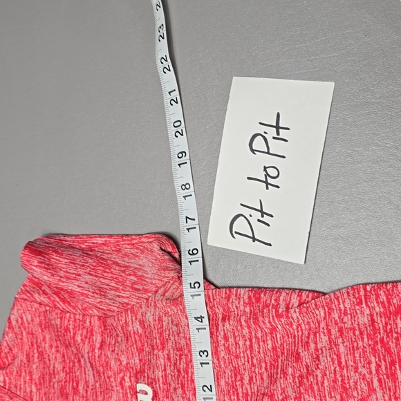 Wilson vneck short sleeve red active wear shirt women's size medium - Picture 4 of 6